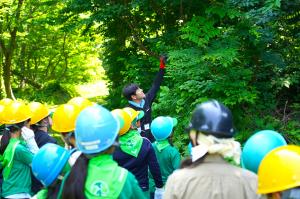 森林の普及啓発（緑の少年団育成活動）（写真）