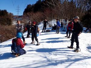 雪の棚田（写真）