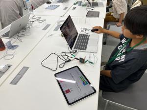 プログラミングを用いた課題解決（写真）