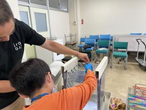 発色体験（写真）