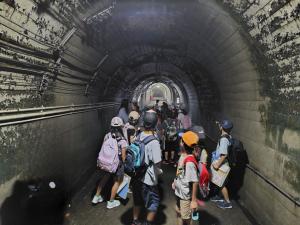 筒石駅見学（写真）