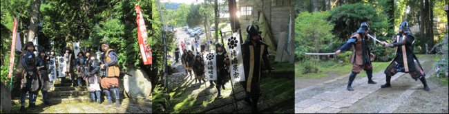 殺陣の様子(写真)