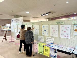 パネル展の様子(画像)