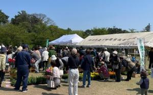 第27回花苗販売の様子（写真）