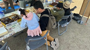 工作コーナーの様子（写真）