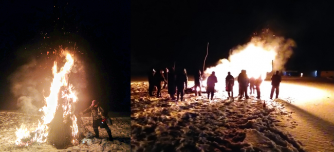 塞ノ神と地域の皆さんの様子(写真)