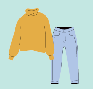 洋服のイラスト