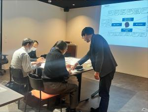 中小企業向けDX実践研修Day1の様子（写真）
