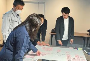 DX実践研修Day1 ワークショップを通じた体験（写真）