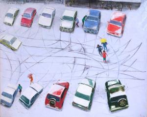 村山陽　雪の朝（画像）