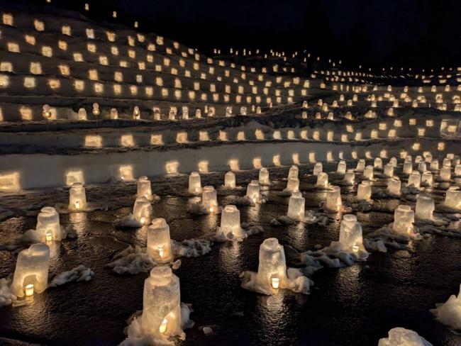 細野会場の様子（写真）