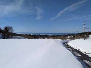 活動地域の様子　雪（写真）