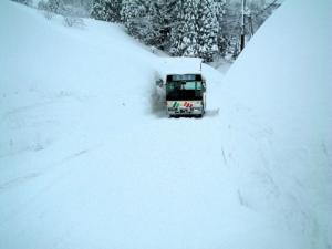 積雪の様子（写真）
