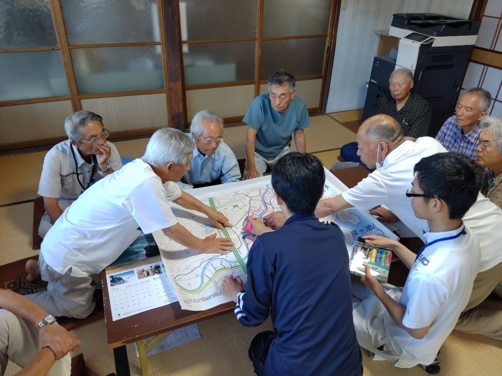 岩木地域合意形成ワークショップの様子（写真）