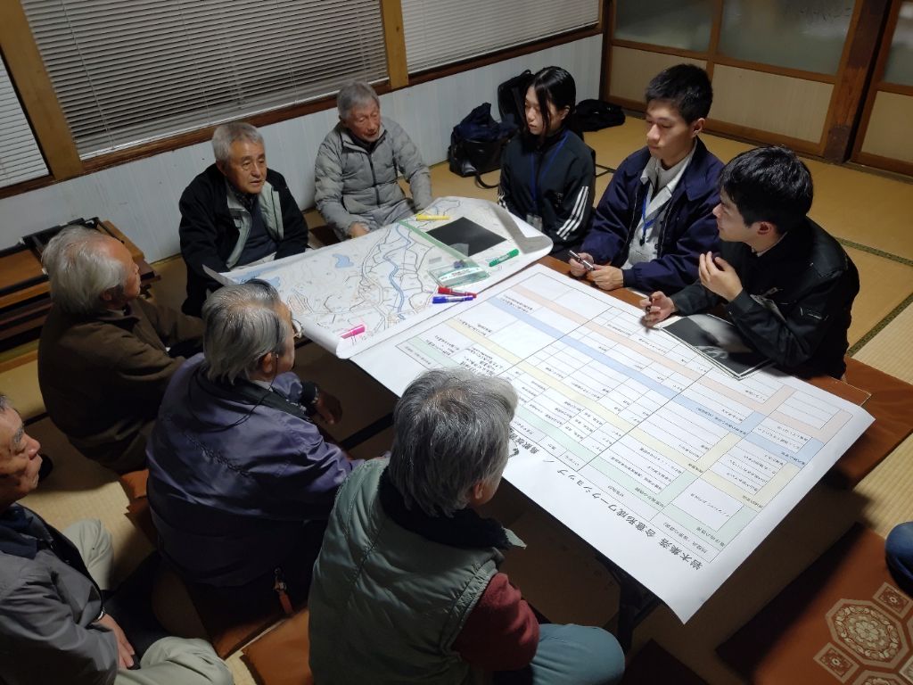 岩木地域効果検証の様子（写真）