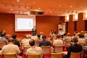 市民と市長との対話集会「スマイルミーティング」(新道区、春日区、諏訪区、津有区、高士区)(写真)