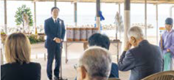 小菅市長挨拶（写真）