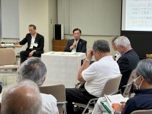 市民と市長との対話集会「スマイルミーティング」(吉川区)(写真)