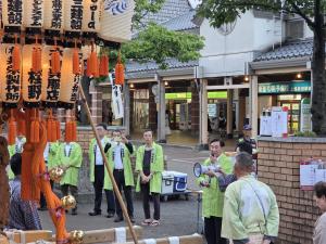 上越まつり市民神輿渡御 出発式(写真)