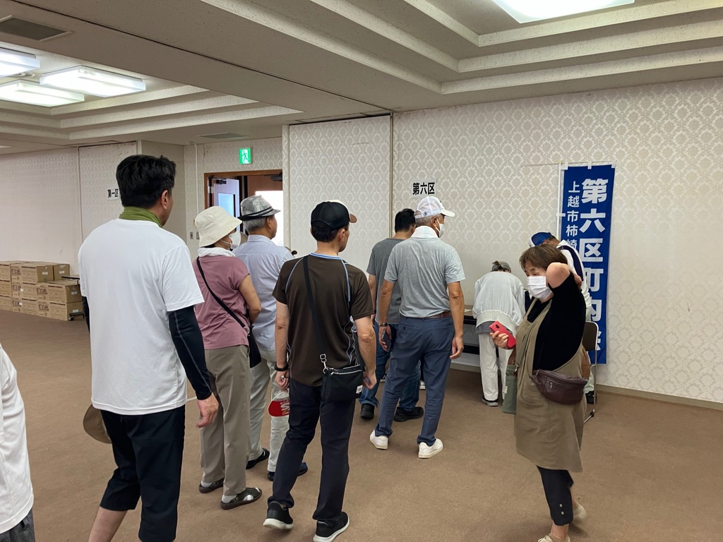住民避難訓練