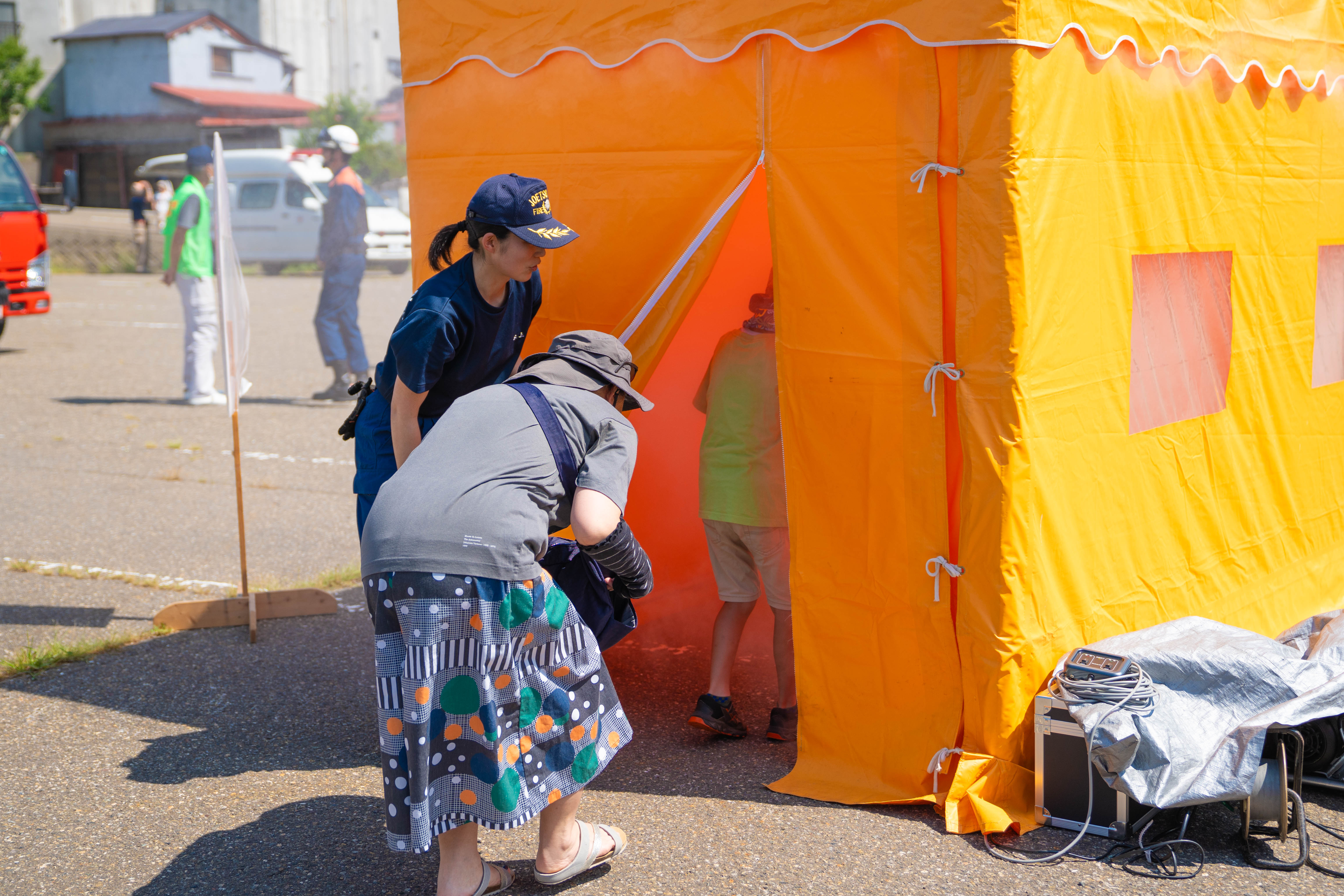 展示ブース(上越地域消防局)