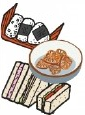 消費期限表示されている食品例イメージイラスト