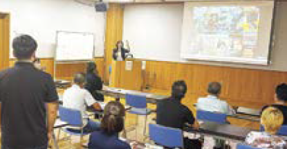 講演会の様子(写真)